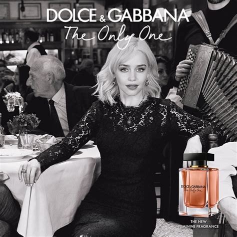 di mi quando tu verrai reclame dolce gabbana|Dolce & Gabbana: The Only One featuring Emilia Clarke.